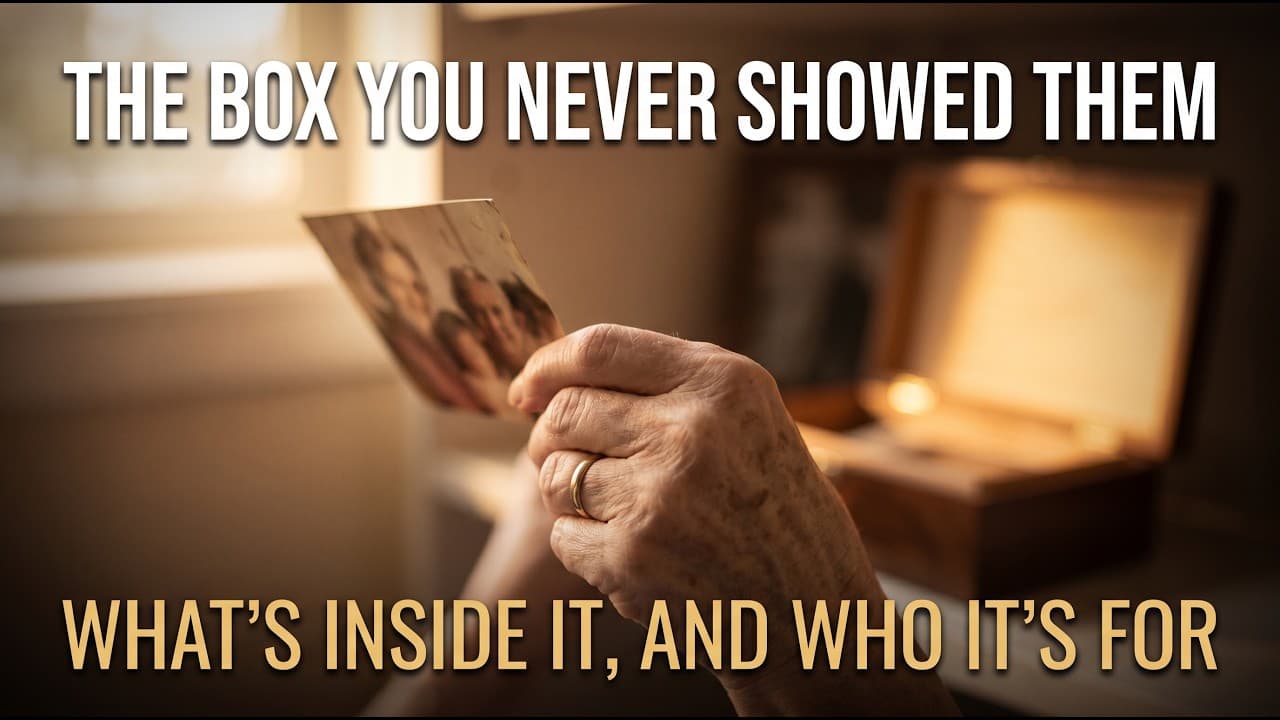 The Box in the Closet You're Saving for Your Children โ Have You Ever Told Them About It?